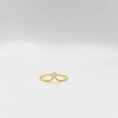 Daisy Ring - Moonstone - OurDve