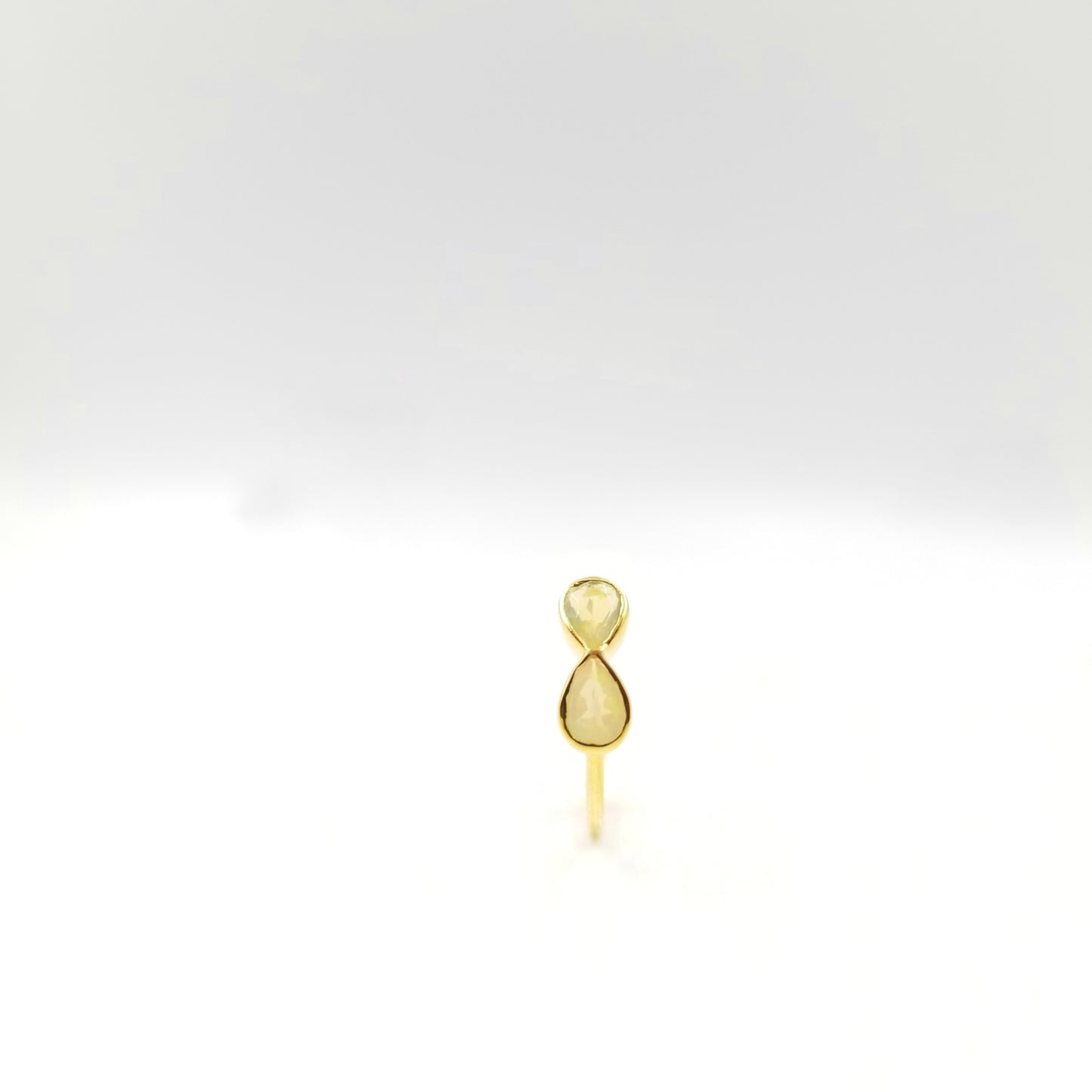 Moonstone Infinity Ring - OurDve