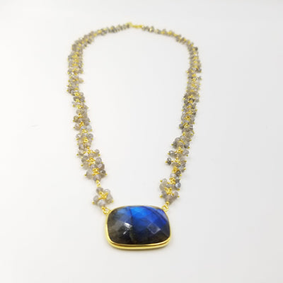 Noor Labradorite Necklace - OurDve