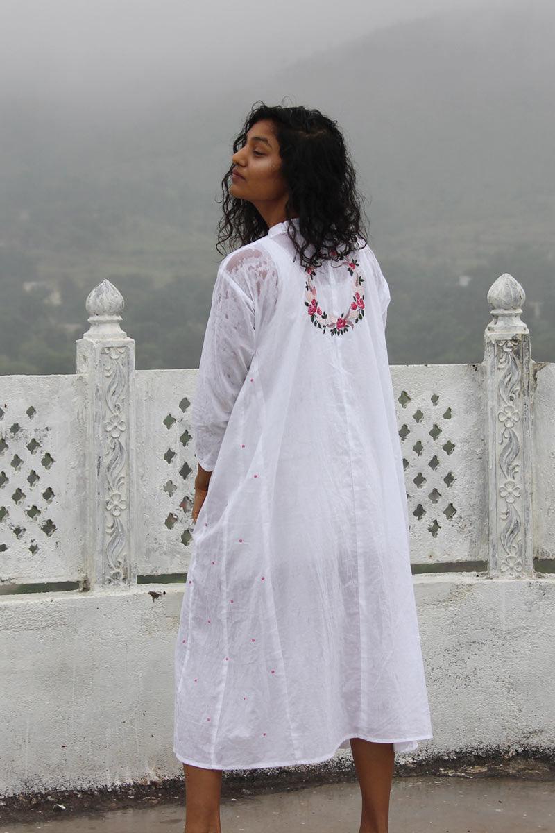 Overlap Jacket - White - OurDve