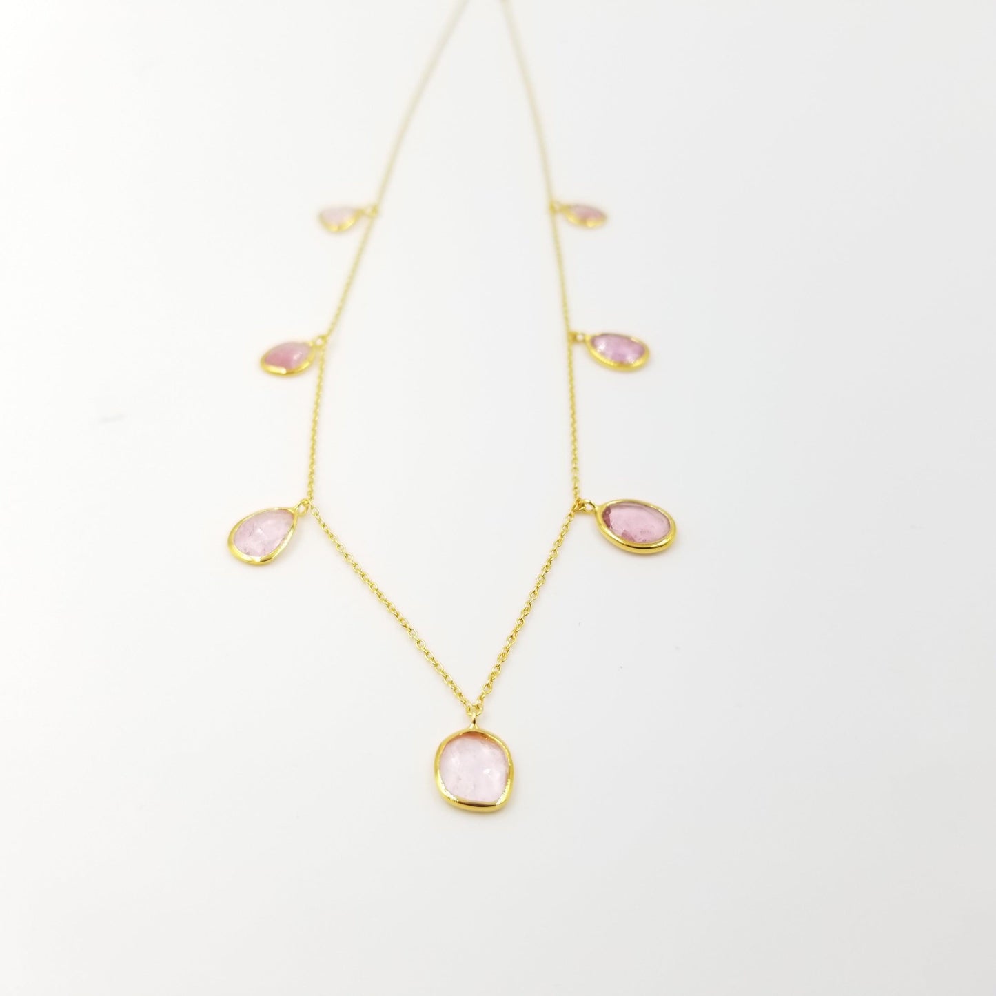 Pink Tourmaline Choker - OurDve