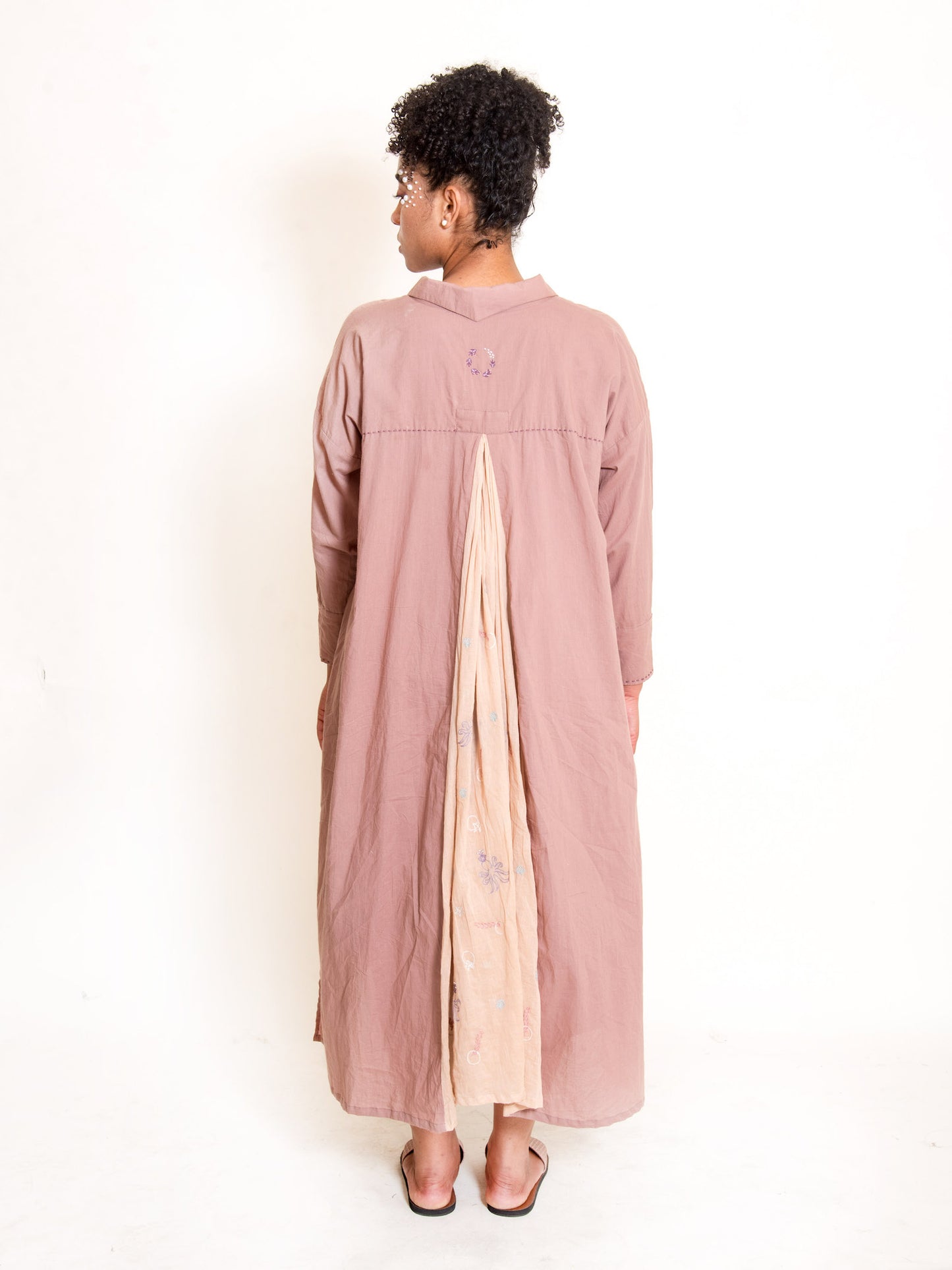 Poc Dress Mul Cotton - Ash Pink - OurDve