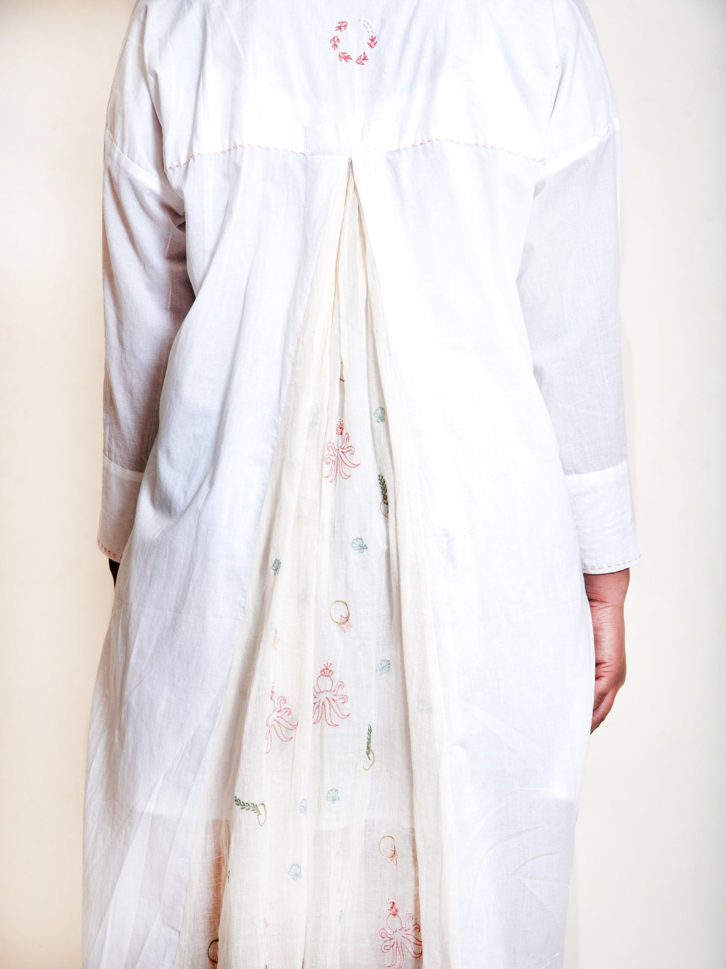 Poc Dress Mul Cotton - White - OurDve