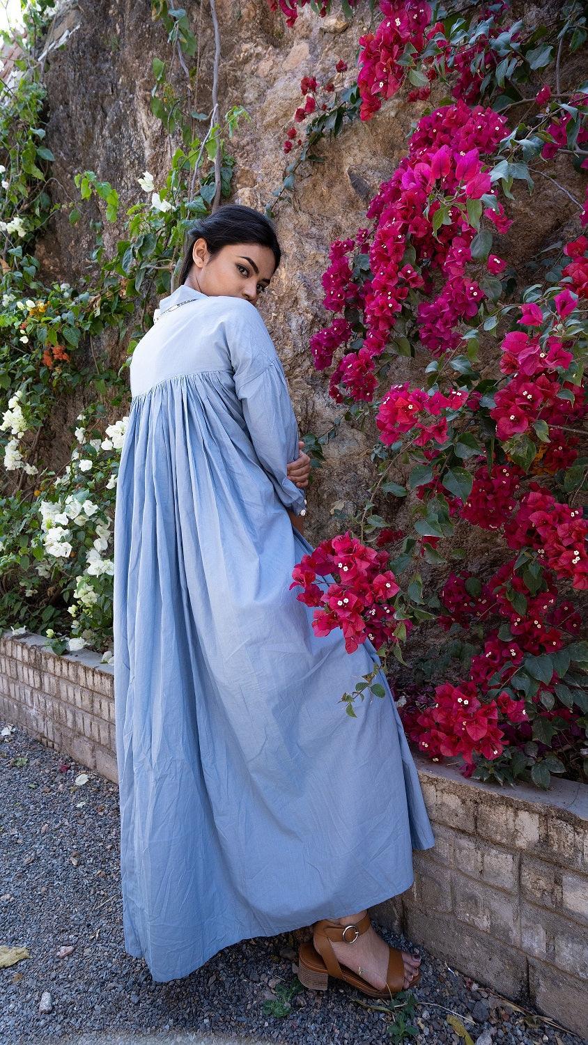 Rey Dress - Light Blue - OurDve