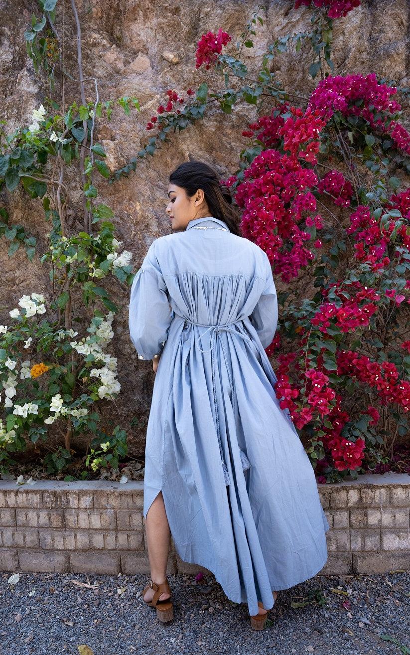 Rey Dress - Light Blue - OurDve