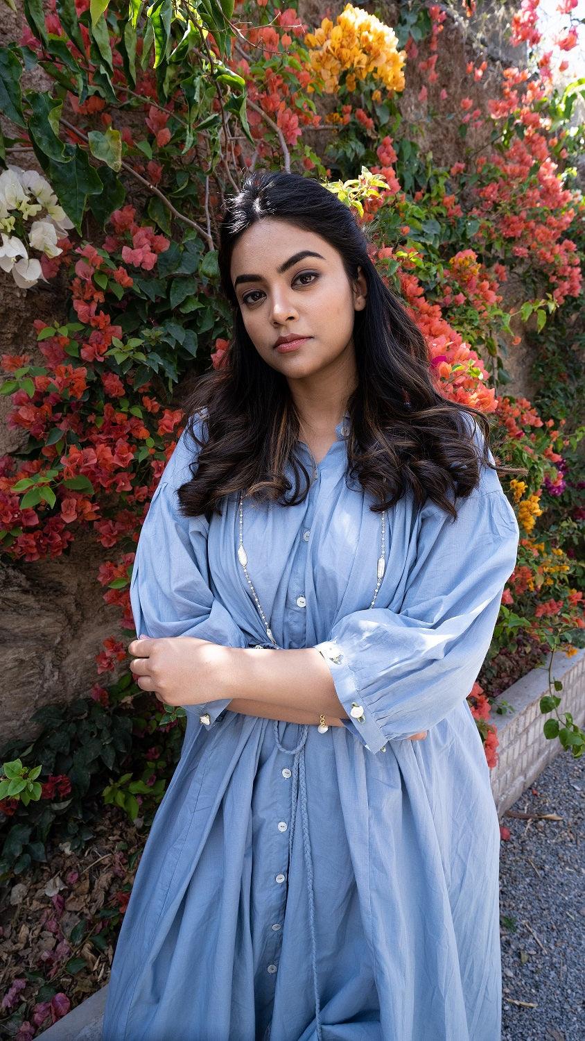 Rey Dress - Light Blue - OurDve