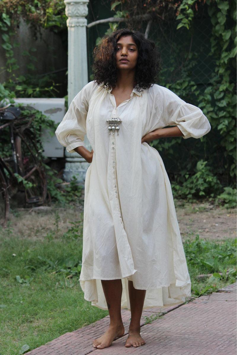 Rey Dress - Beige - OurDve