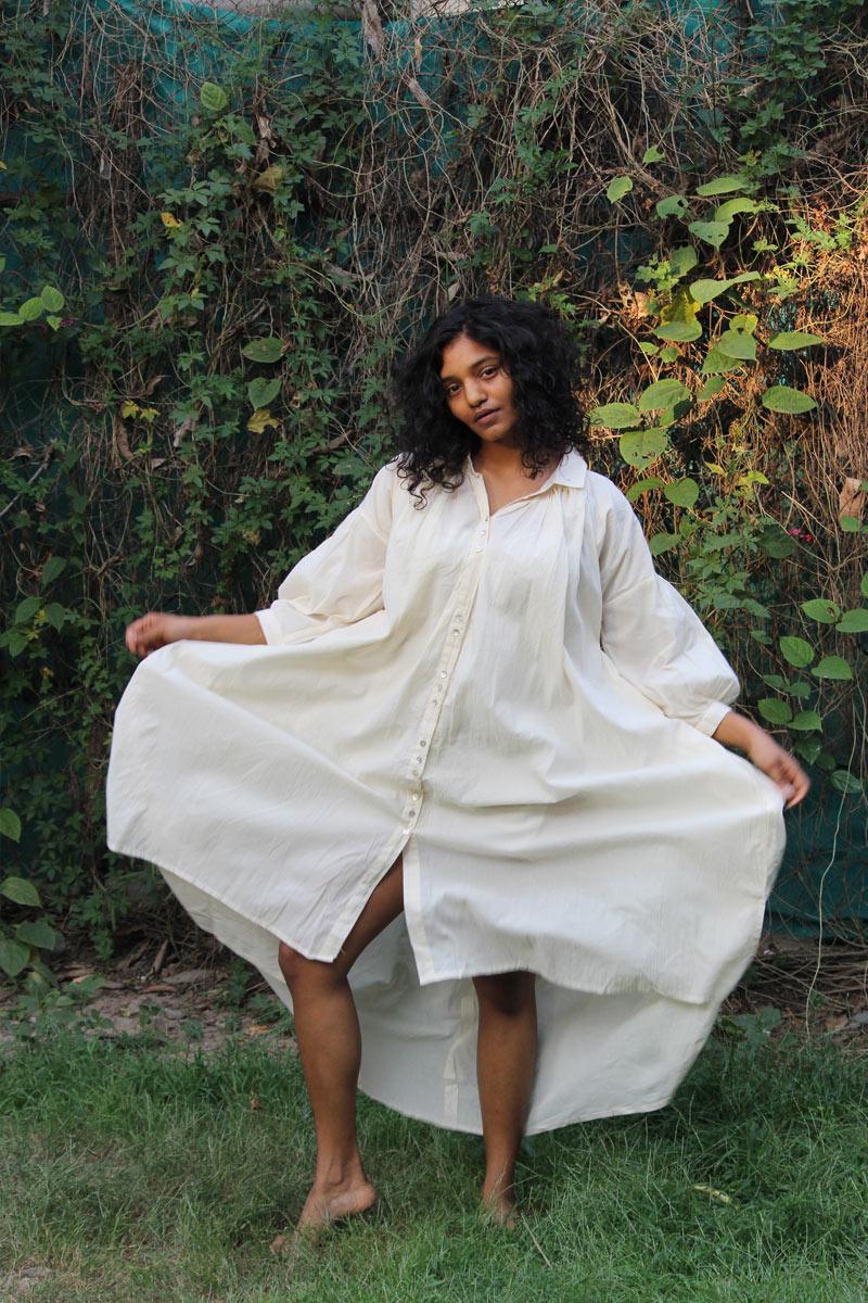 Rey Dress - Beige - OurDve