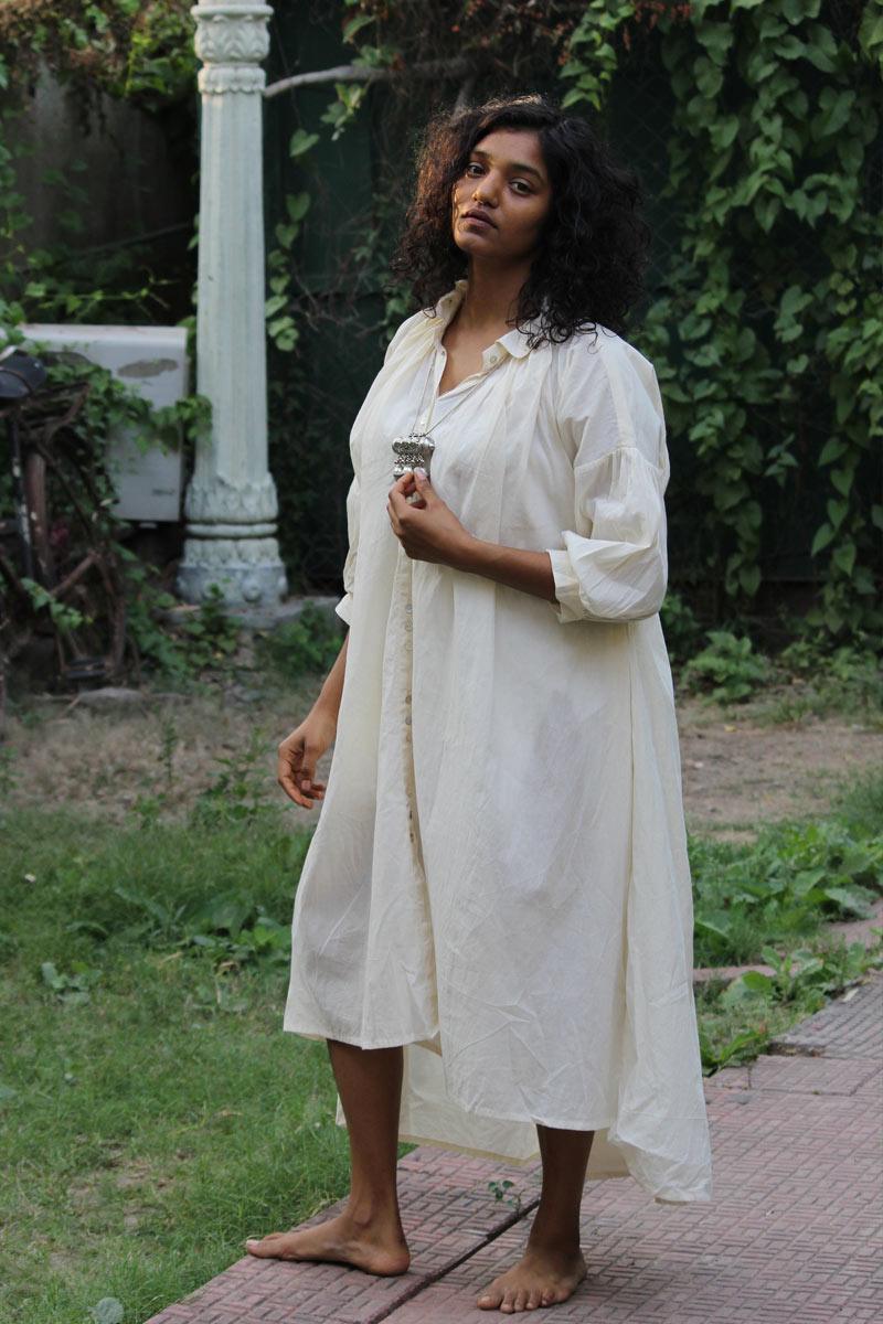 Rey Dress - Beige - OurDve