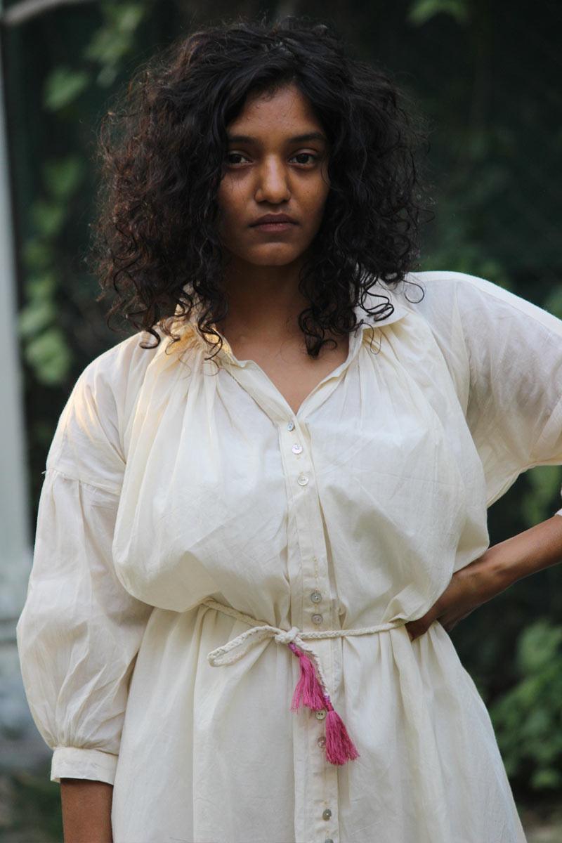 Rey Dress - Beige - OurDve