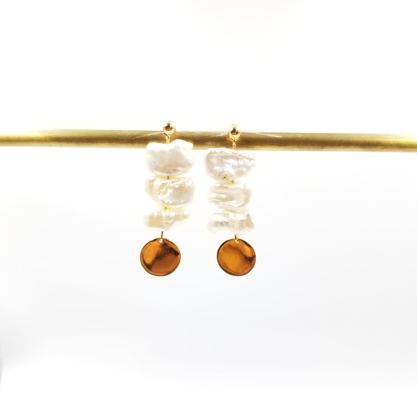 Stack Pearl Earring - OurDve