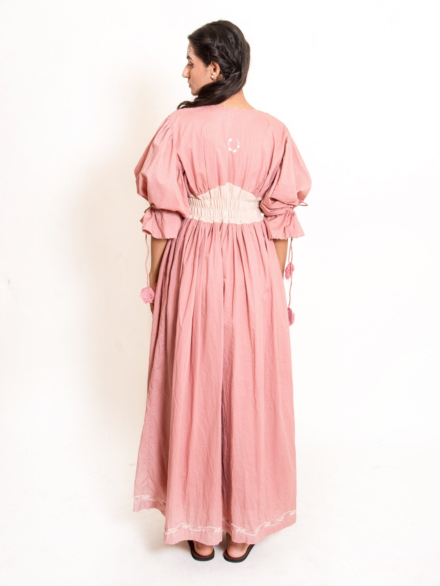 Turt Dress Mul Cotton - Onion Pink - OurDve