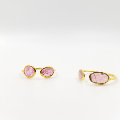 2 Stone Tourmaline Ring - OurDve