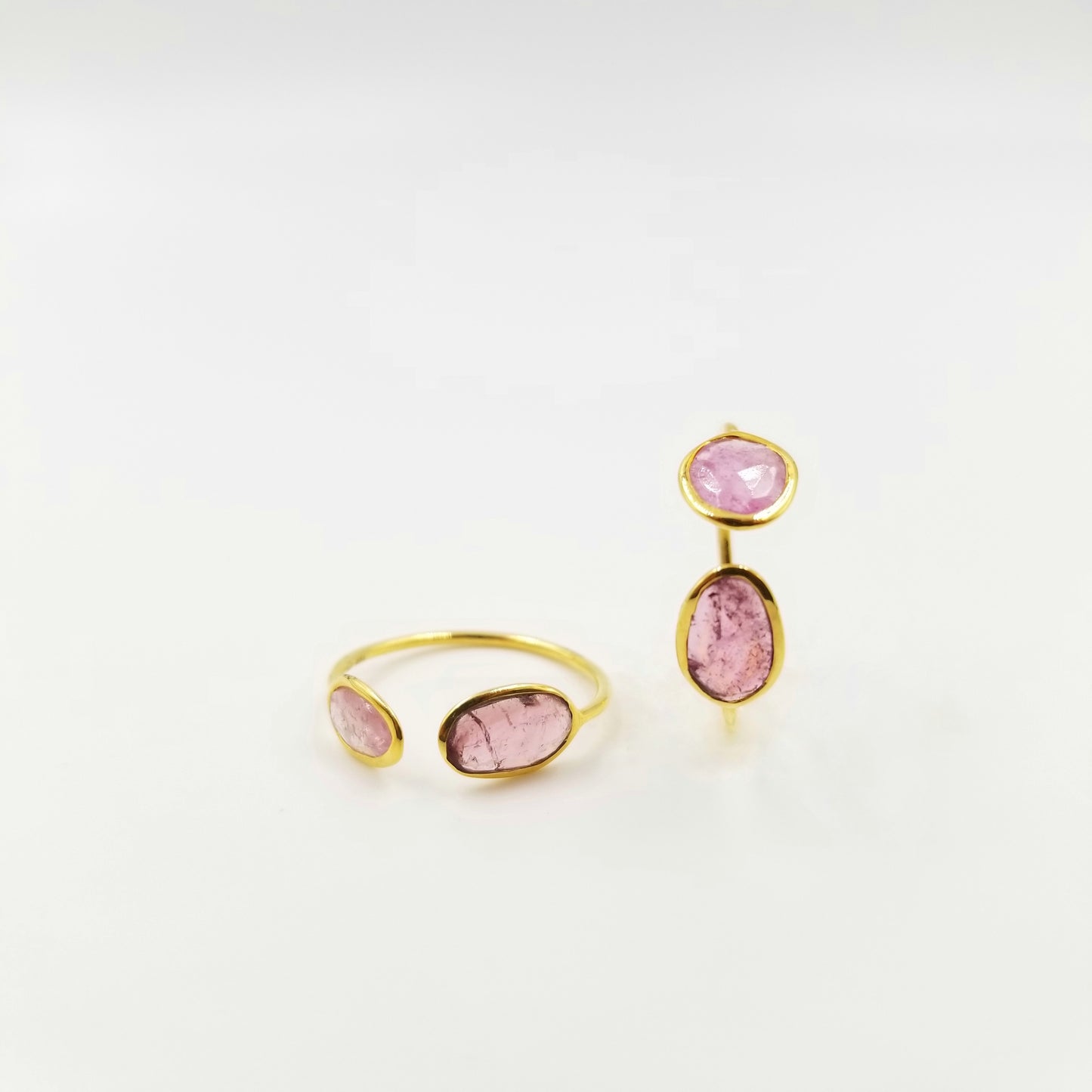 2 Stone Tourmaline Ring - OurDve