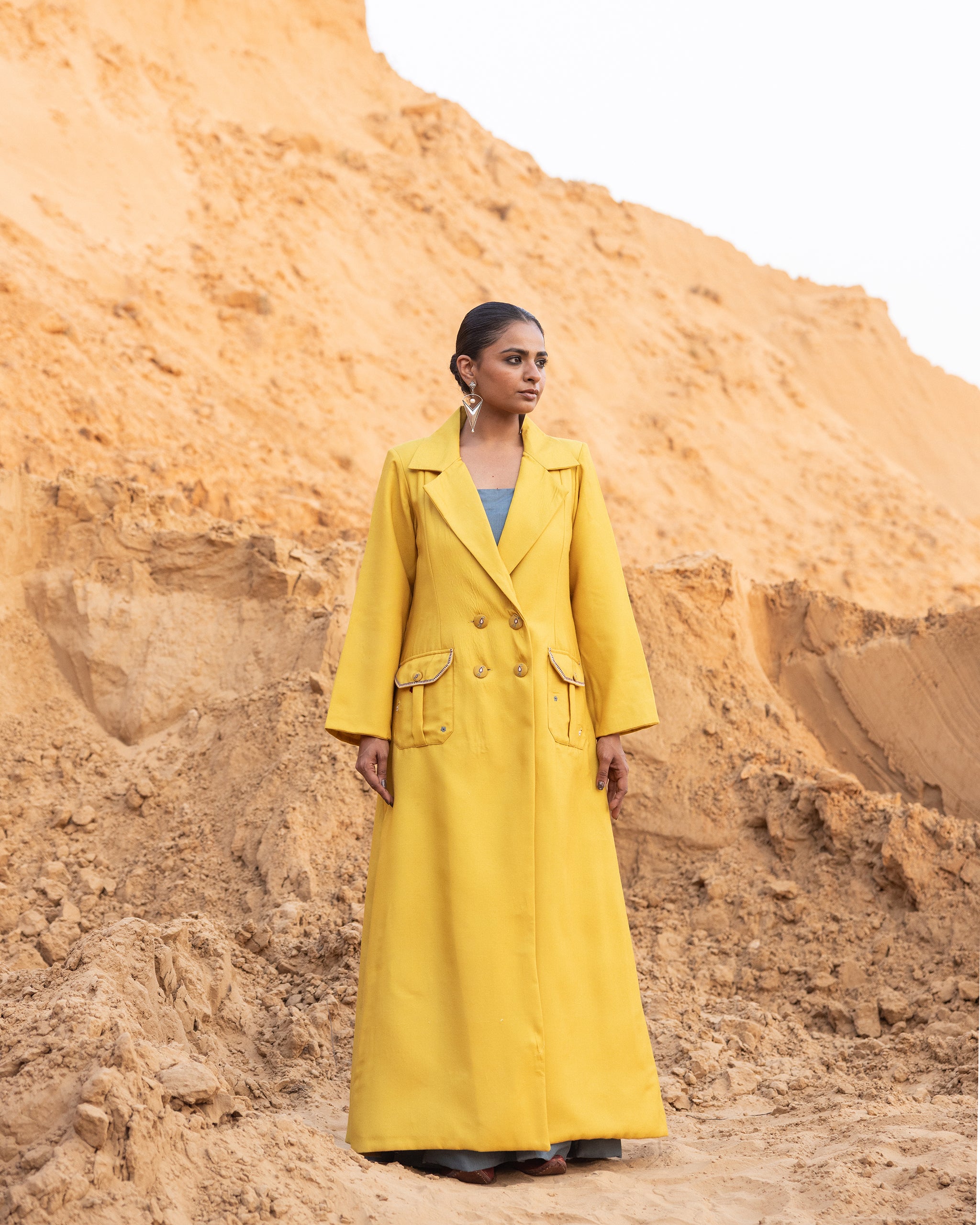 Rhysa Jacket - Mustard