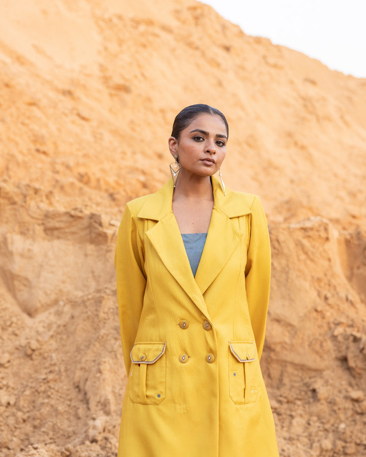 Rhysa Jacket - Mustard