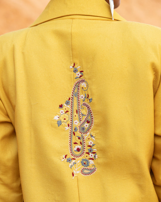 Rhysa Jacket - Mustard