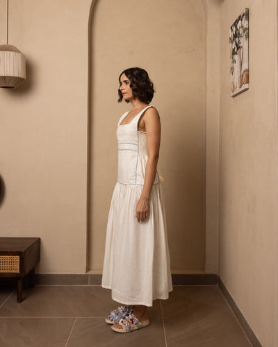 Serene Dress (Beige)