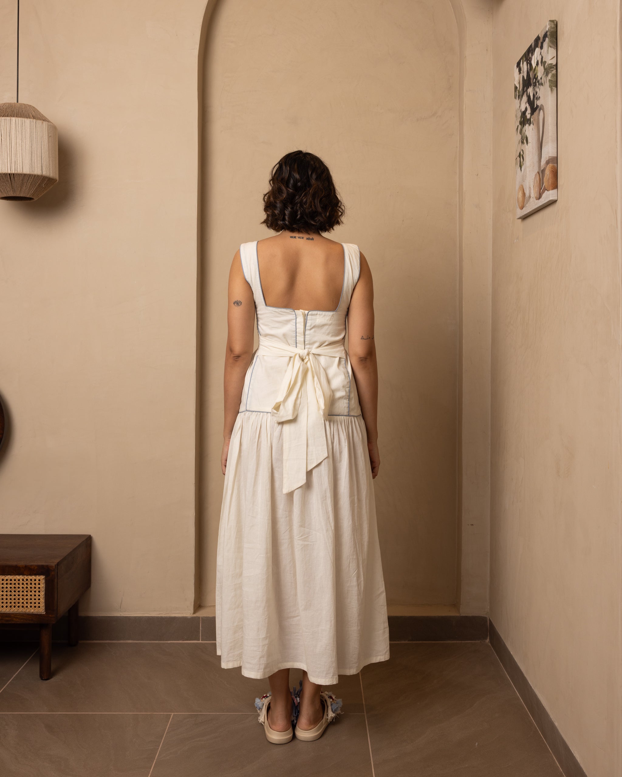 Serene Dress (Beige)