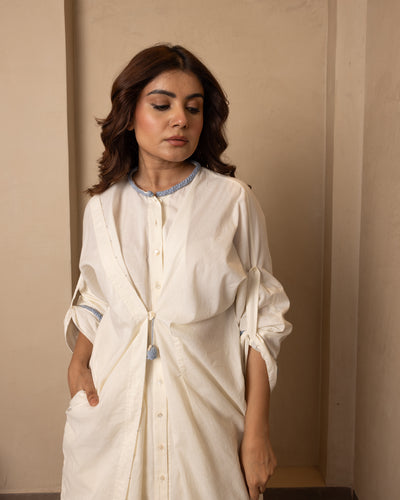 Dune Dress and Skirt Set (Beige)