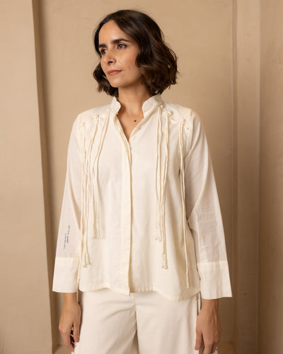 Celeste Top and Pants Set (Beige)
