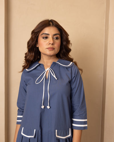 Abyss Dress (Dark Blue)