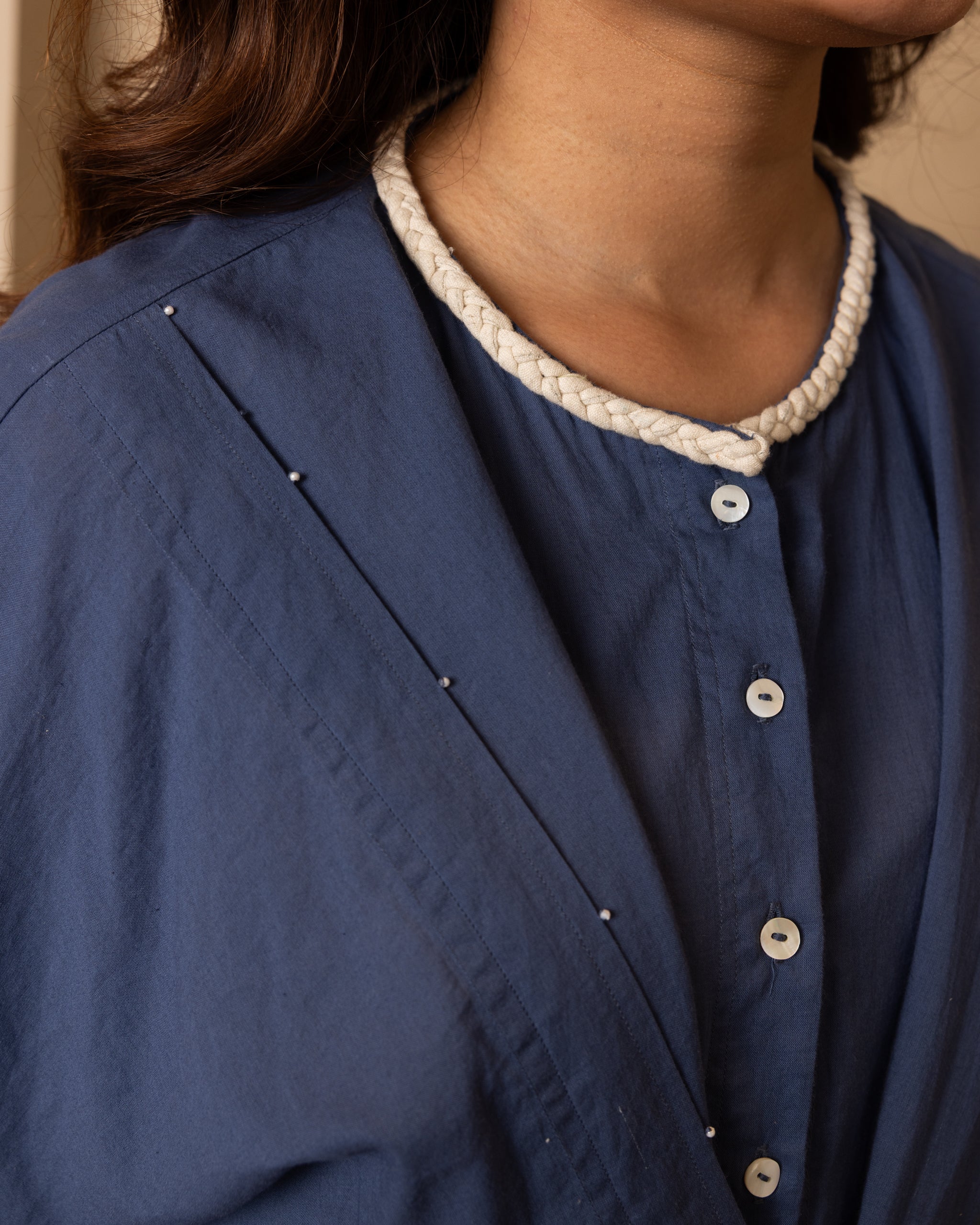 Dune Dress and Skirt Set (Dark Blue)