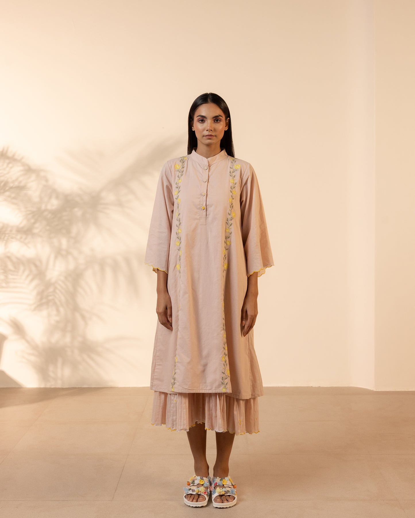 Bloomberry Dress - Flamingo Pink