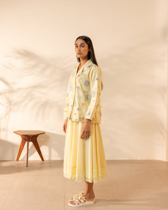 Lush Jacket - Lemon Yellow