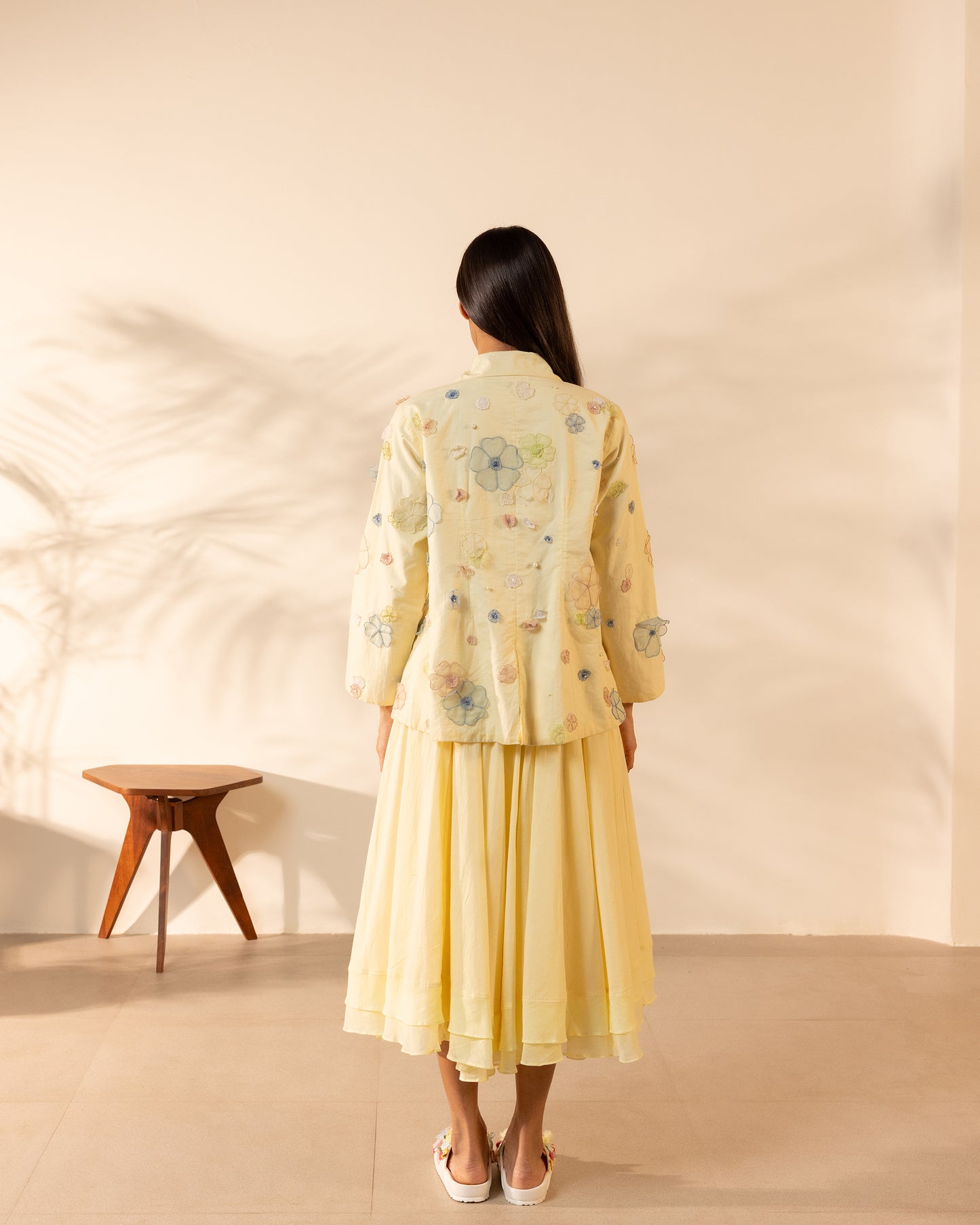 Lush Skirt - Lemon Yellow