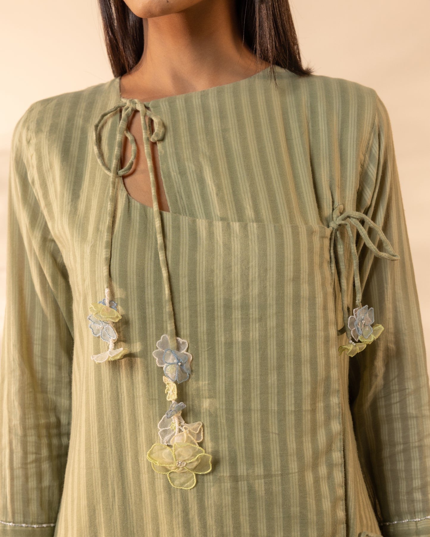 Honeydew Kurta - Pale Green