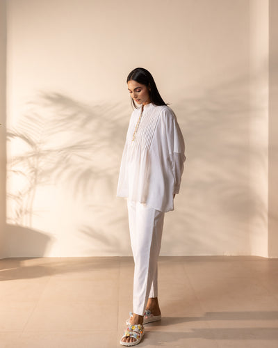 Drizzle Pant - White