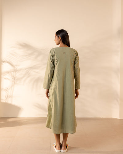 Sunpetal Dress - Pale Green