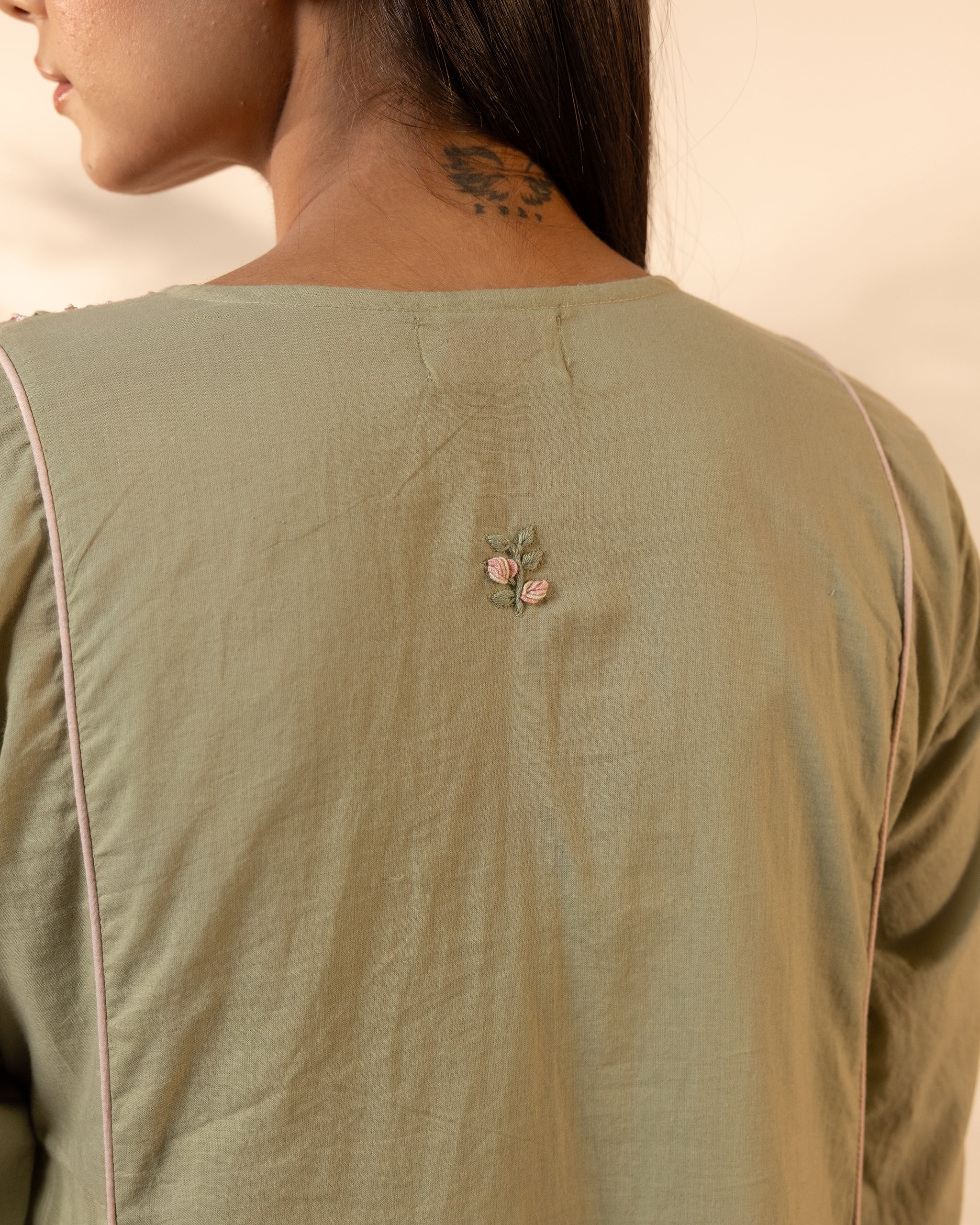 Sunpetal Dress - Pale Green