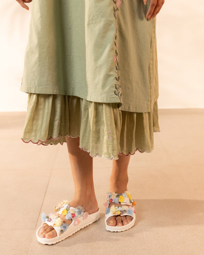 Bloomberry Dress - Pale Green