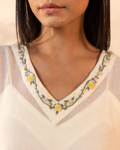Lemon Drop Kaftan - Beige