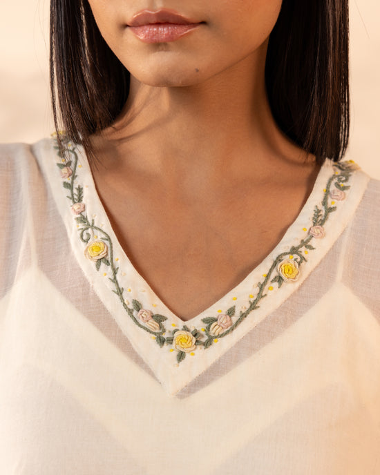 Lemon Drop Kaftan - Beige