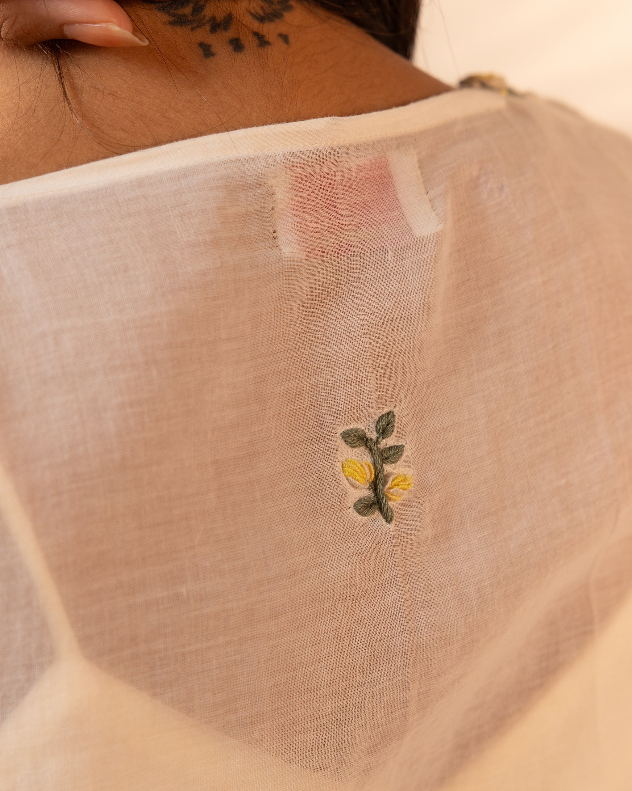 Lemon Drop Kaftan - Beige