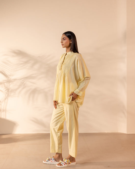 Drizzle Pant - Lemon Yellow