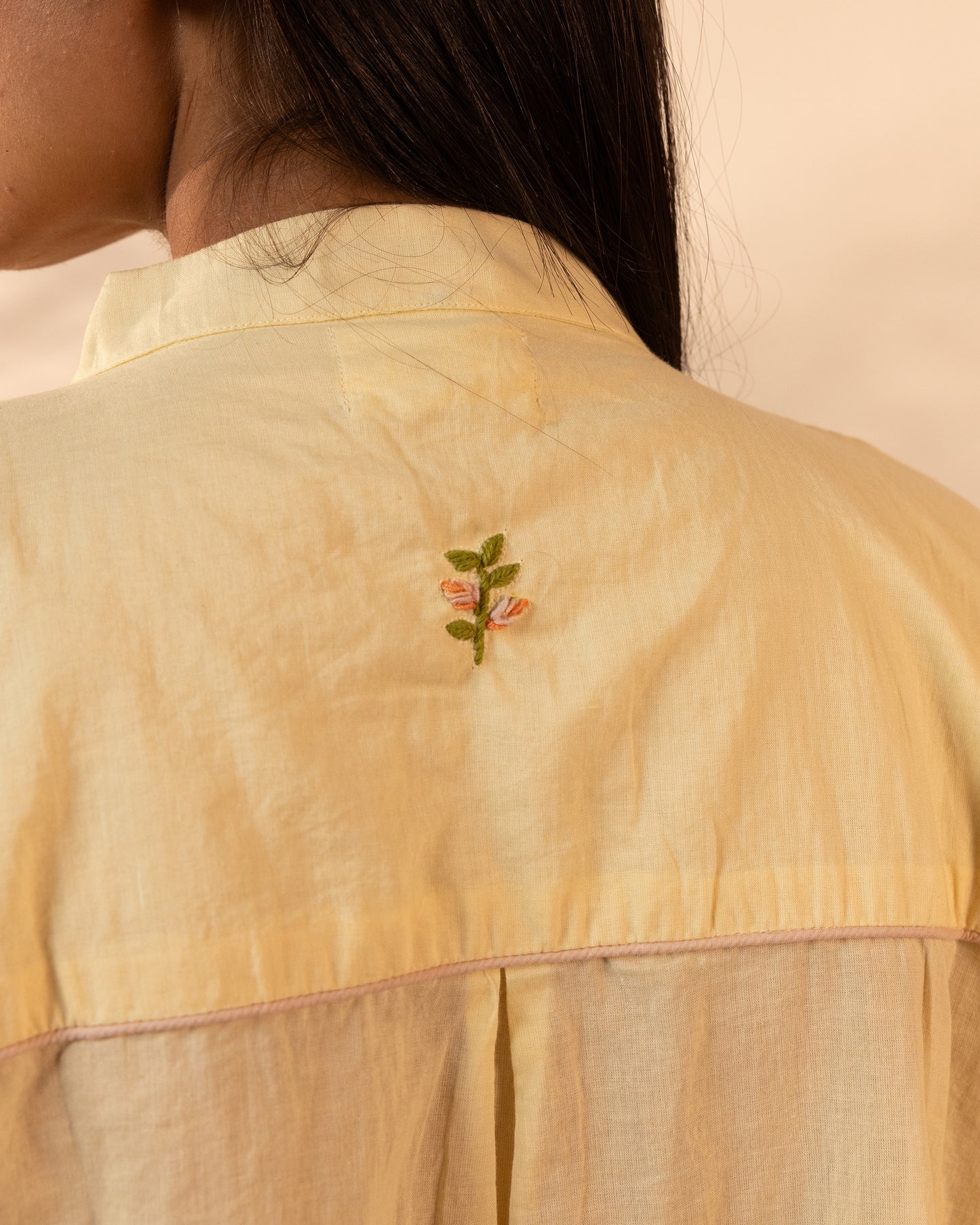 Drizzle Top - Lemon Yellow