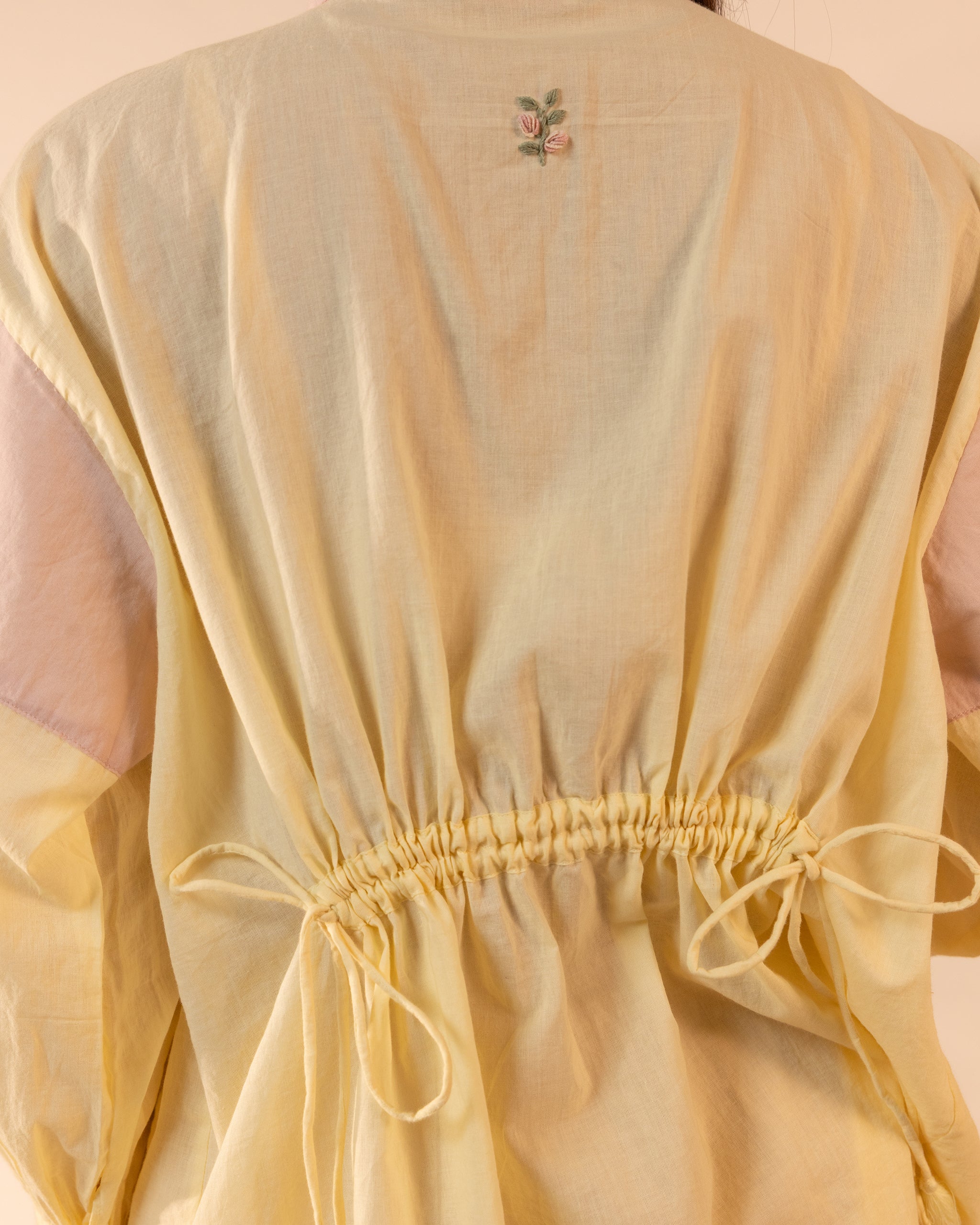 Breeze Shirt - Pink + Yellow