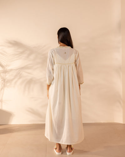 Floret Dress - Beige
