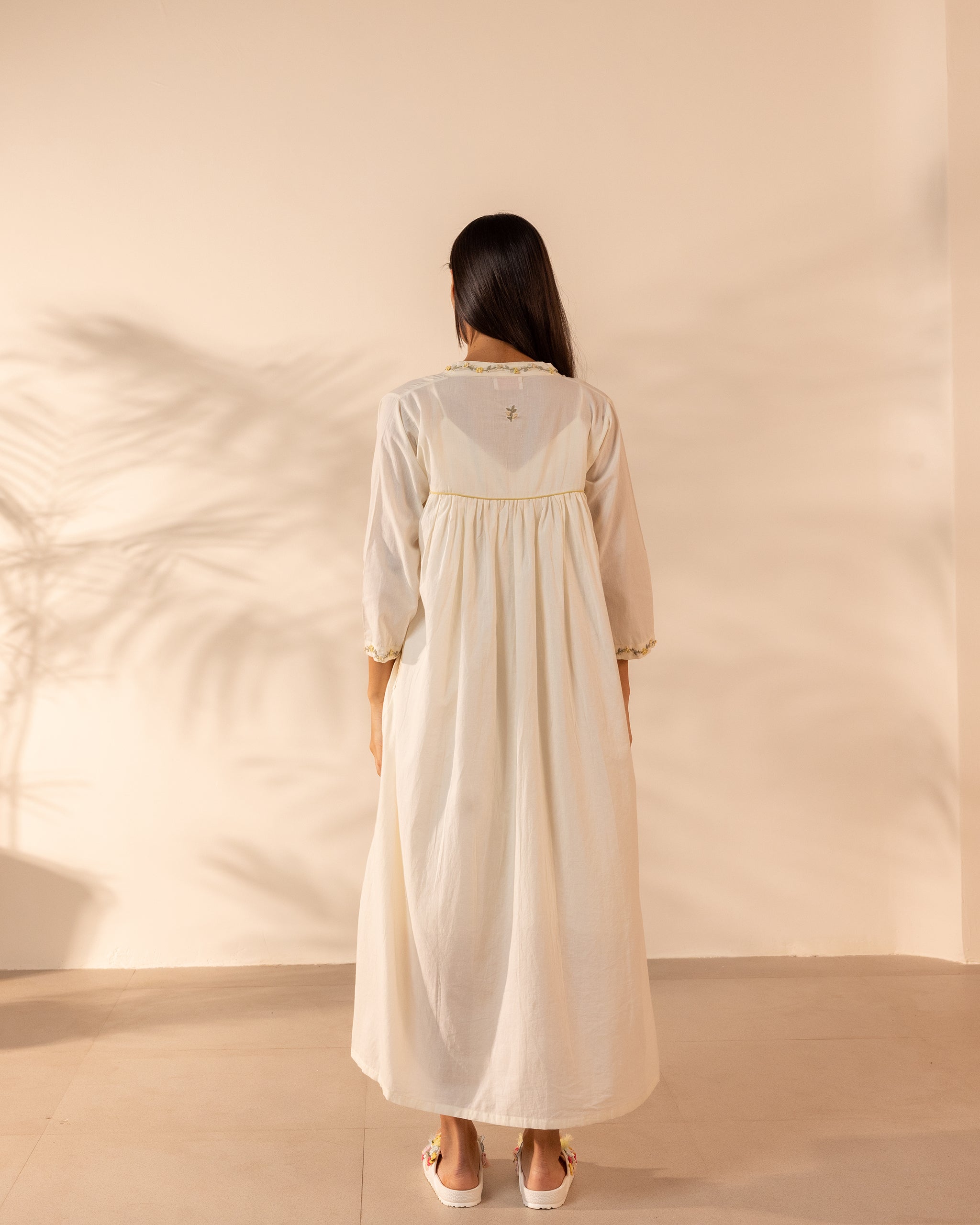 Floret Dress - Beige