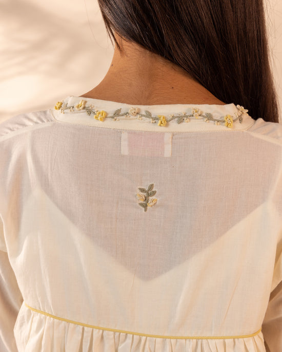 Floret Dress - Beige