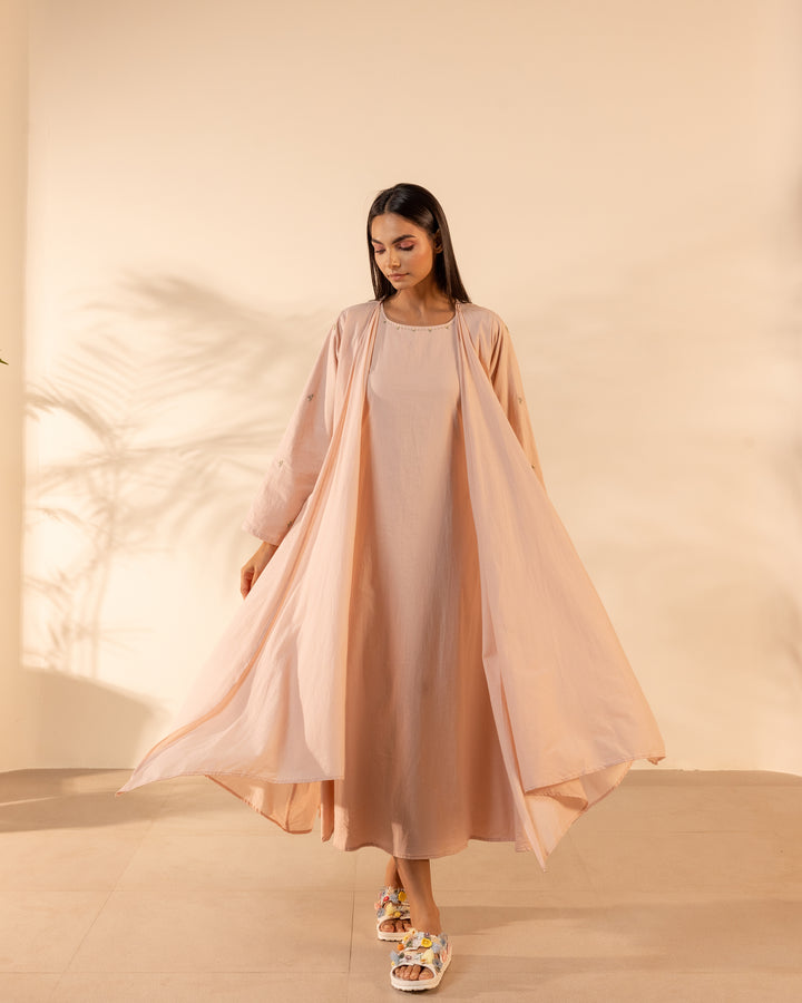 Saffron Sky Shrug - Flamingo Pink