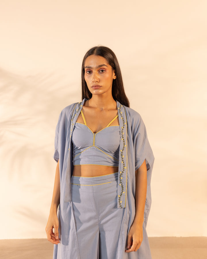 Zinnia Pant - Baby Blue