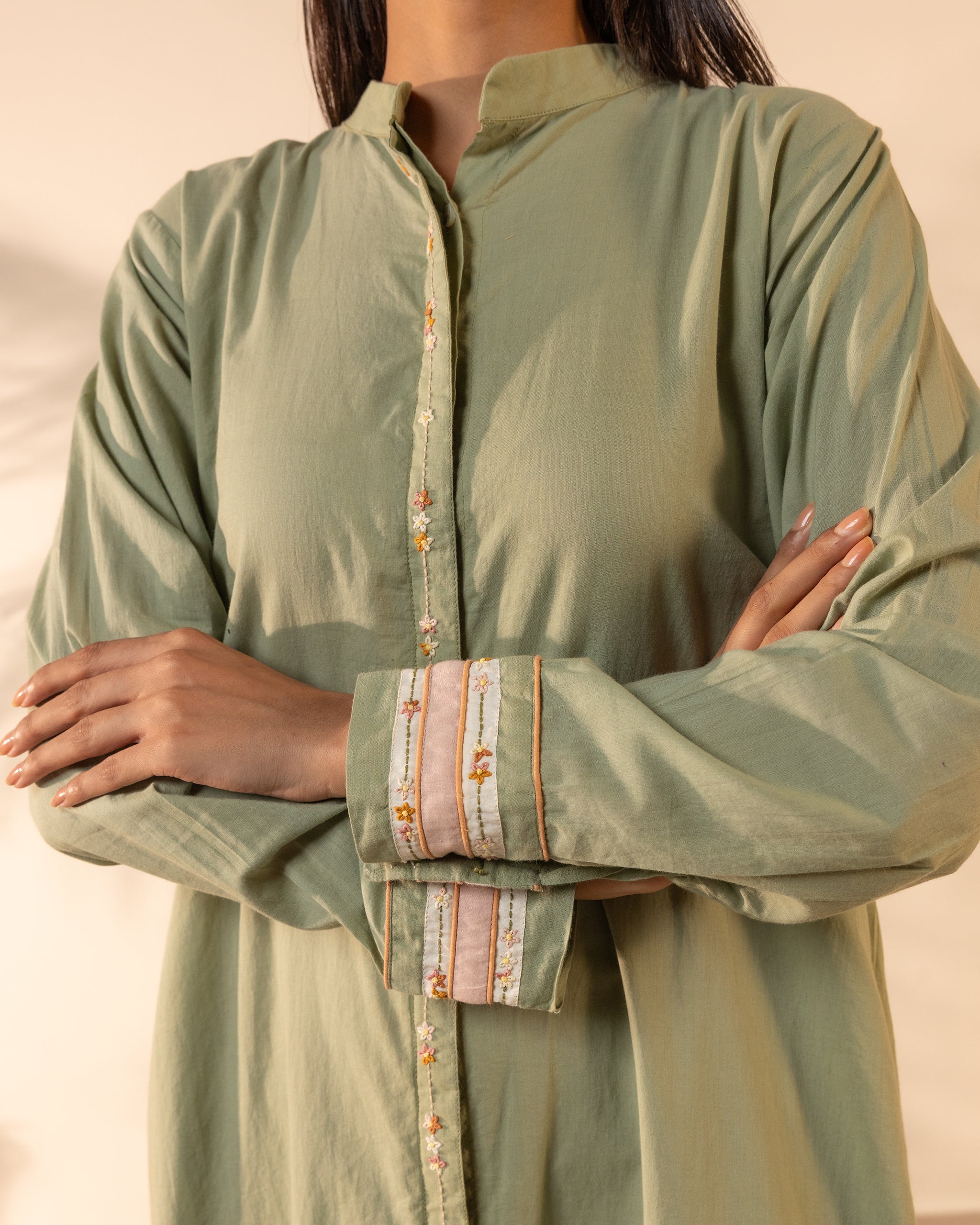 Whimsy Dress - Pale Green