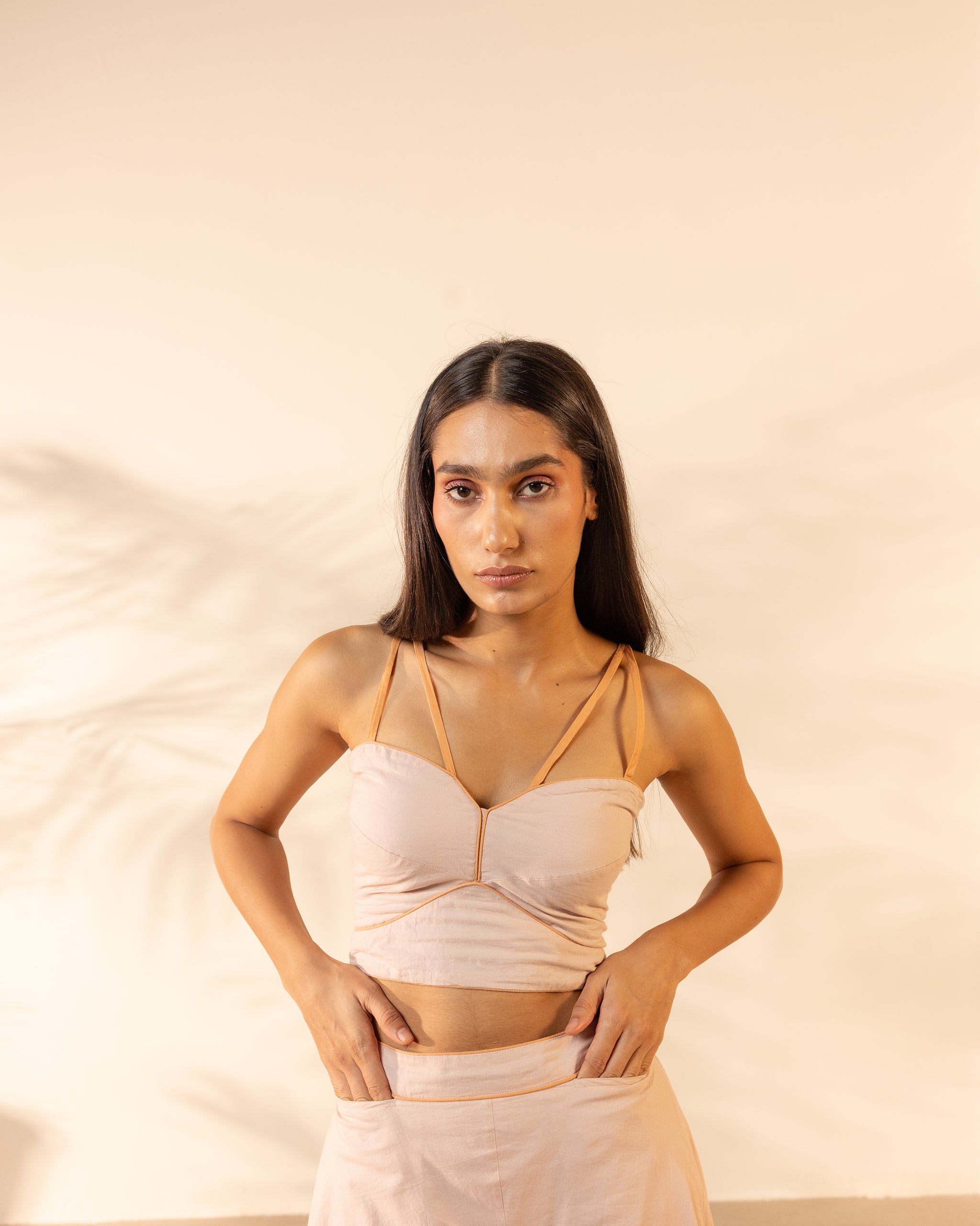 Zinnia Top - Flamingo Pink