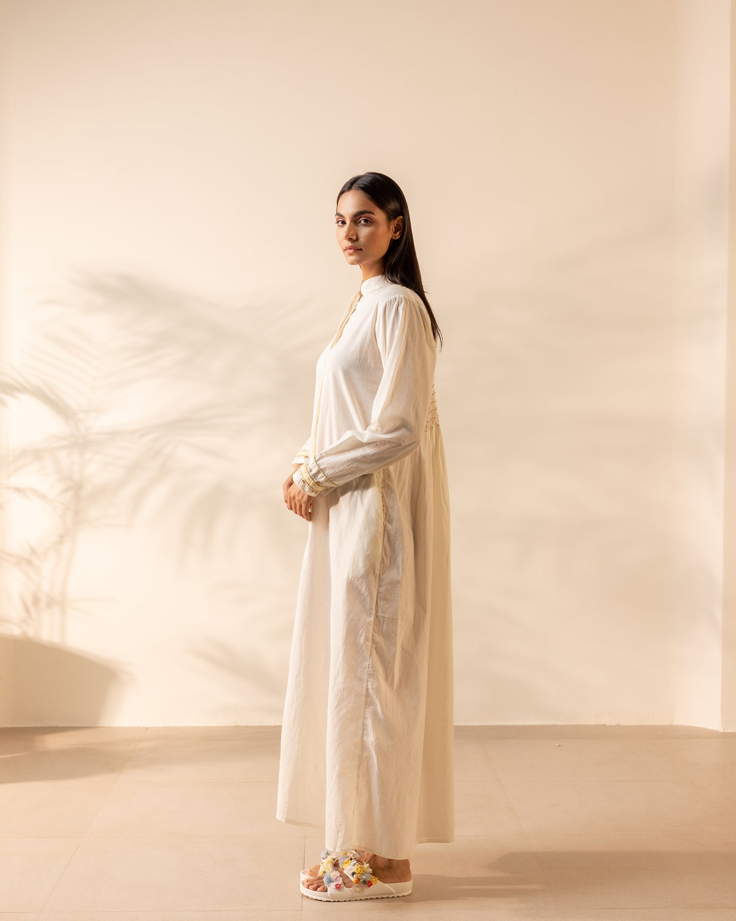 Whimsy Dress - Beige