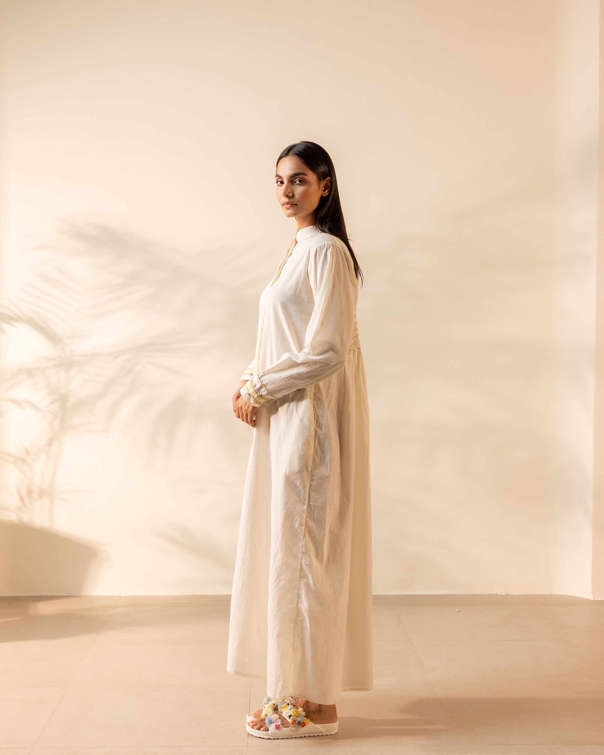 Whimsy Dress - Beige